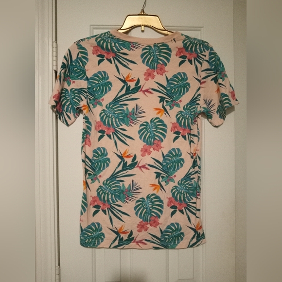 Tropical Print Tee - Picture 2 of 3